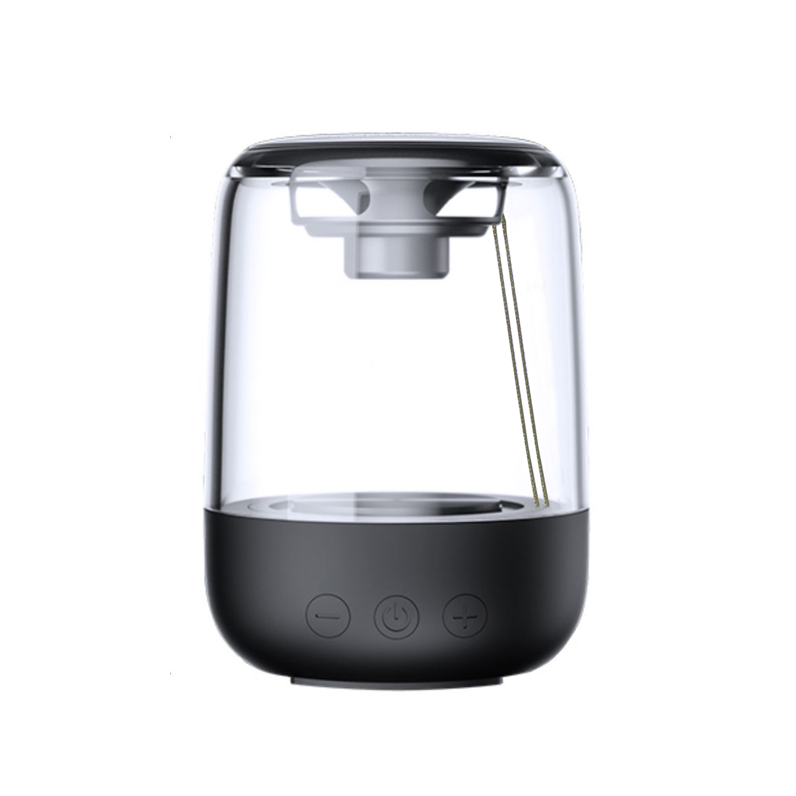Loa Kết Nối TWS Thẻ TF C7 Mini Không Dây Bluetooth 5.0 Với Đèn LED Trong Suốt