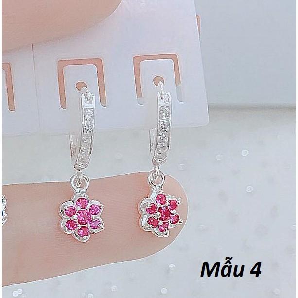 Bông tai bạc trẻ em các mẫu MS65