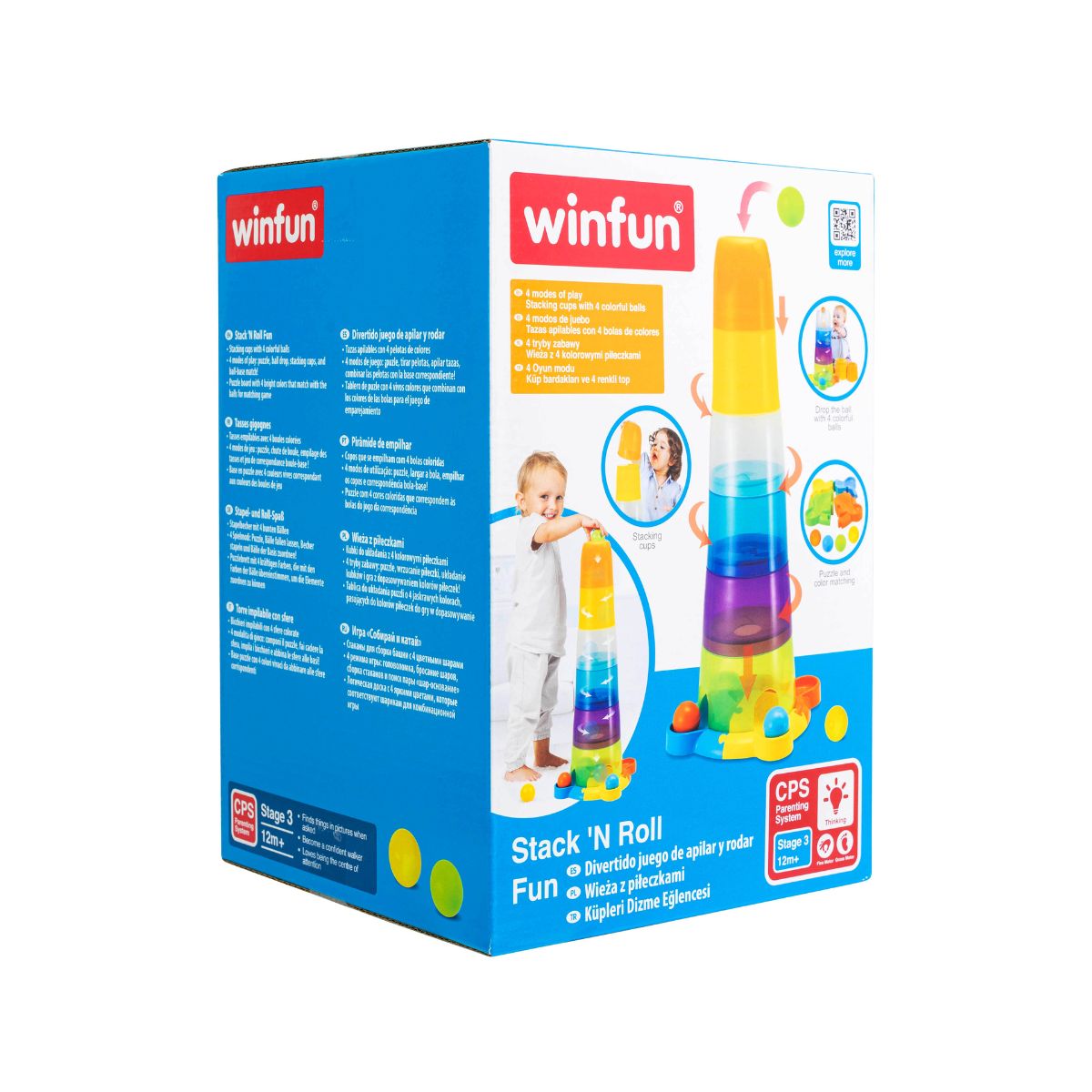 Đồ Chơi Xếp Chồng Cốc Và Bóng Vui Nhộn PEEK A BOO 000737