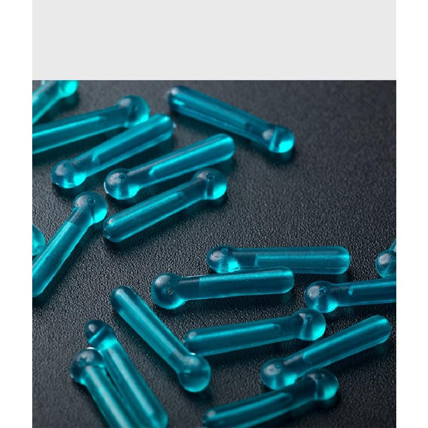 Vỉ 10 Chân Cắm Phao Silicon Bạo Lực Trong Suốt Chuyên Dụng Câu Đài Câu Đơn Cao Cấp SPK-21 - Sanami Fishing