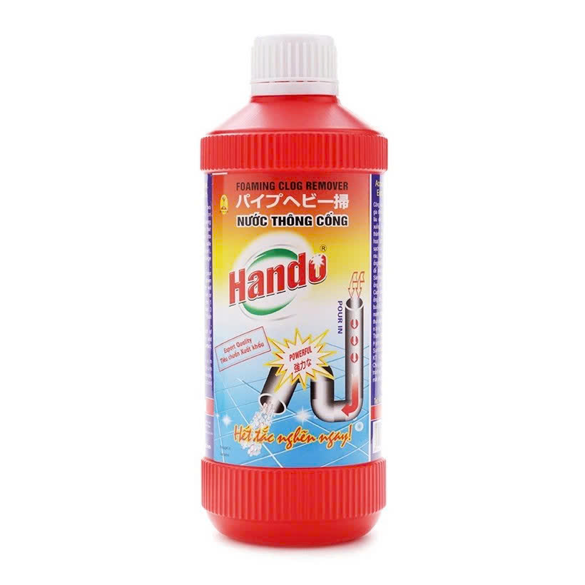 Gel thông tắc sinh học vệ sinh cống, làm sạch đường ống, chậu rửa bát, nhà vệ sinh Nước thông tắc đường ống thoát nước 570ml xuất khẩu