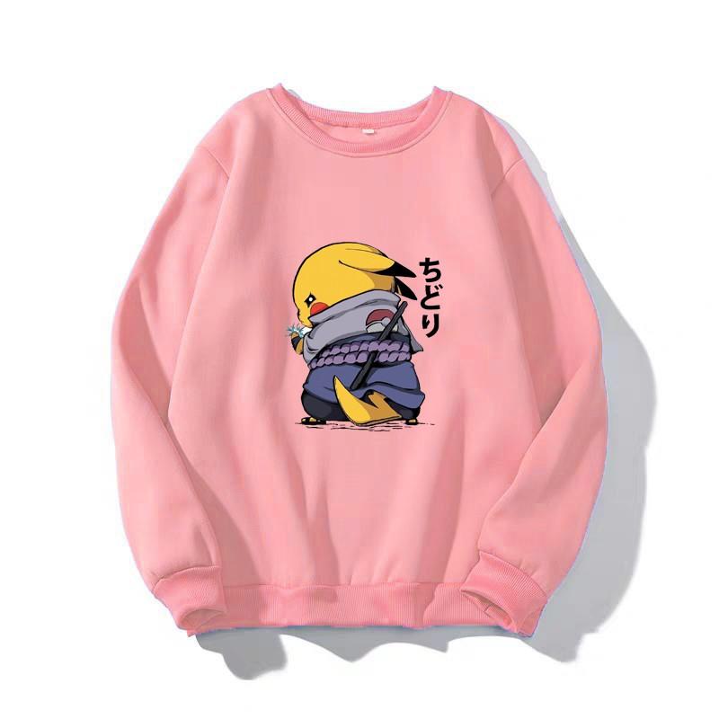 Áo sweater Unisex in Pokemon (NHIỀU MÀU)