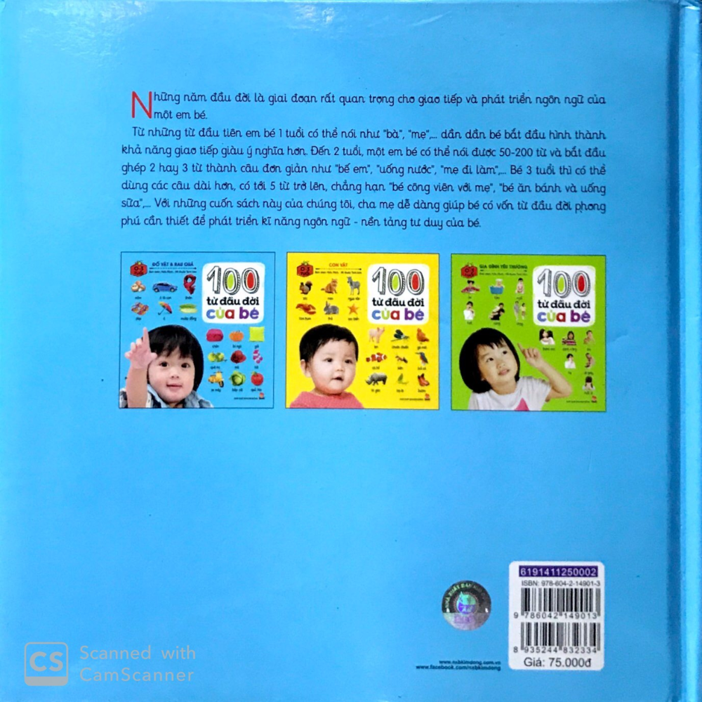 100 Từ Đầu Đời Của Bé: Đồ Vật & Rau Quả