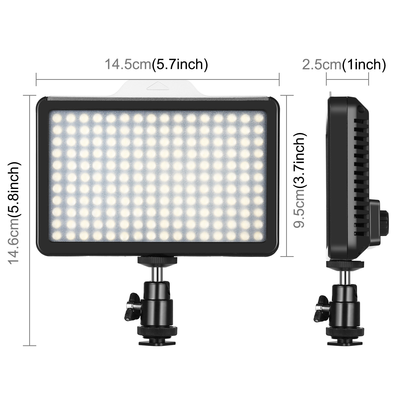 Đèn led 176 bóng trợ sáng cho studio, Hàng chính hãng