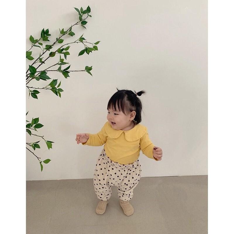 Quần xô đũi mềm cho bé &lt;FREE SHIP&gt; Quần dài mặc hè cho bé - phong cách Hàn Quốc dễ thương