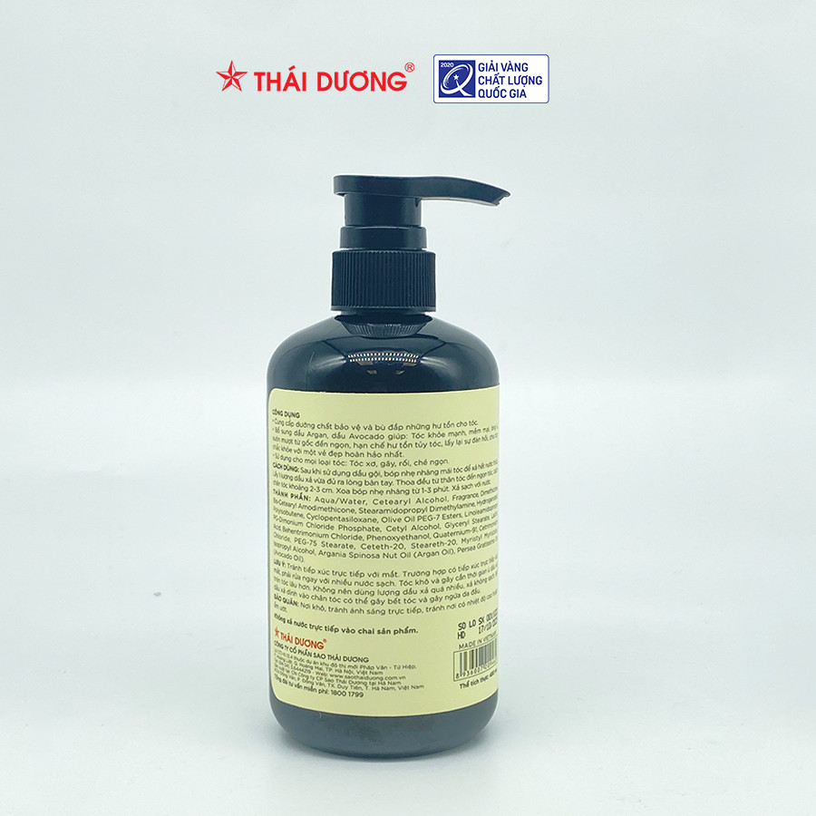 Dầu xả dược liệu Thái Dương 7 plus 100ml/250ml/480ml - Sao Thái Dương