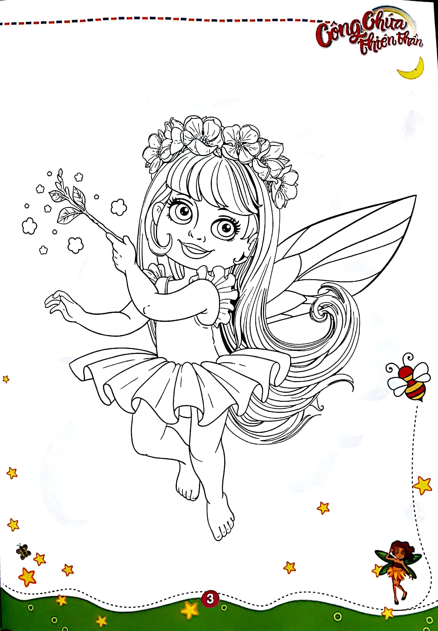 Tô Màu Công Chúa Thiên Thần