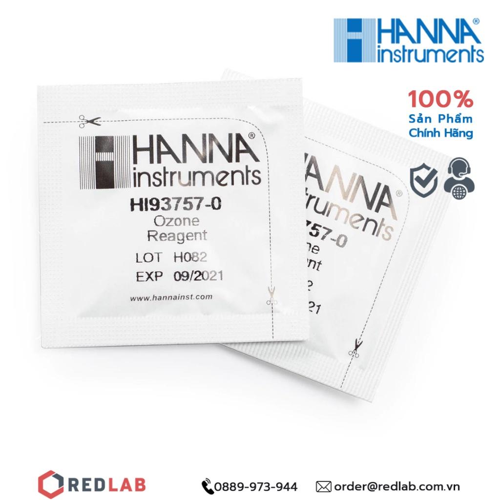 Thuốc thử Ozone dùng cho máy đo Hanna, 100 gói HI93757-01