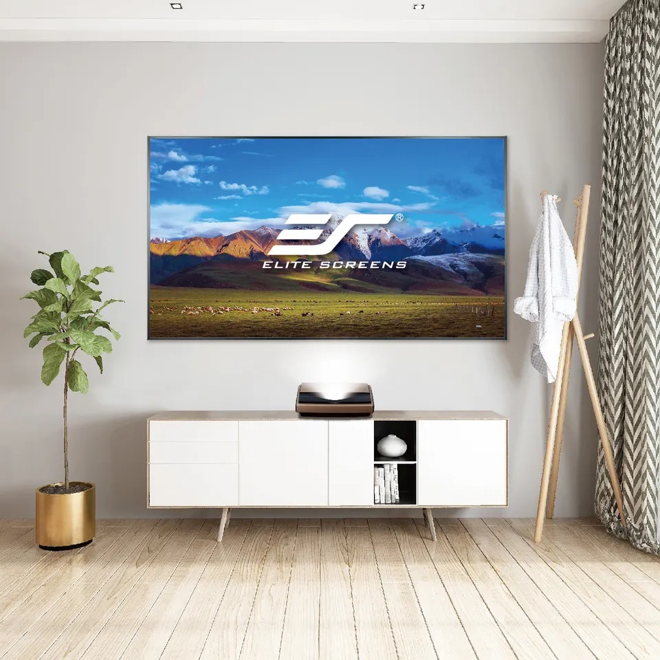 Màn Chiếu Elite Screens Dòng Aeon FALR5, 100 inch Tỷ lệ Khung Hình 16:9 (Vùng hiển thị 125 x 222 cm) Gain 1.1 (AR100H2-FALR5) – Hàng Chính Hãng