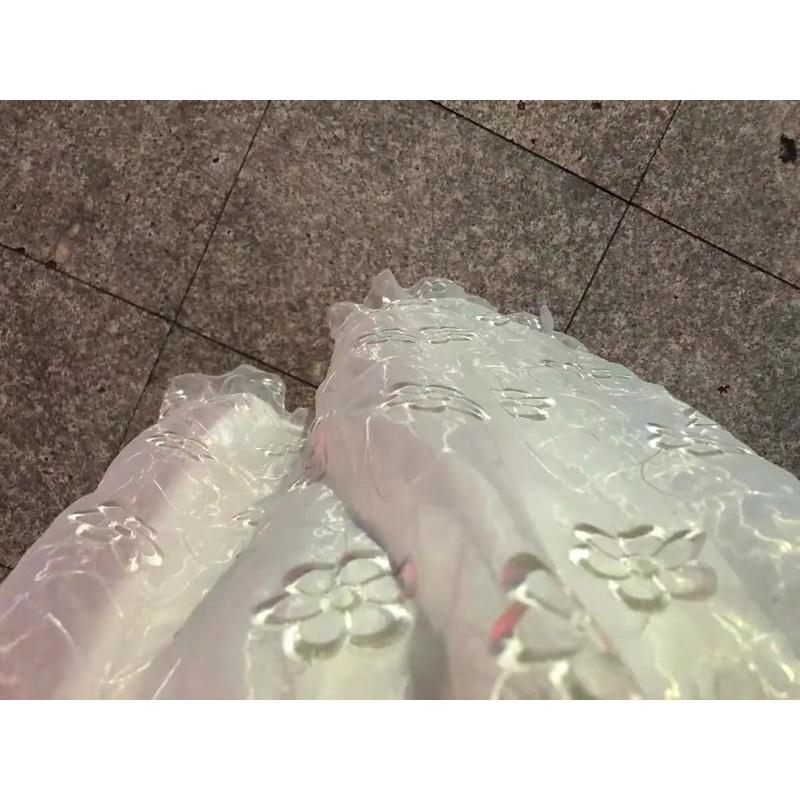 (Có Sẵn) Váy trắng công chúa siêu xinh (Video tự quay