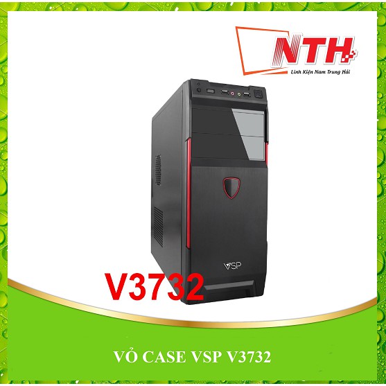 Case VSP 3732 Đỏ (Chuẩn ATX) - NTH - Hàng Nhập Khẩu