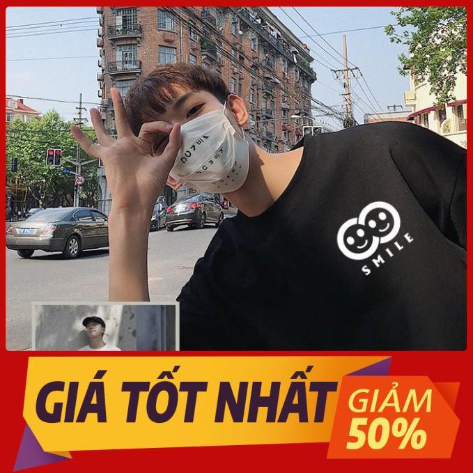 - Áo Thun Unisex Tay Lỡ SMILE