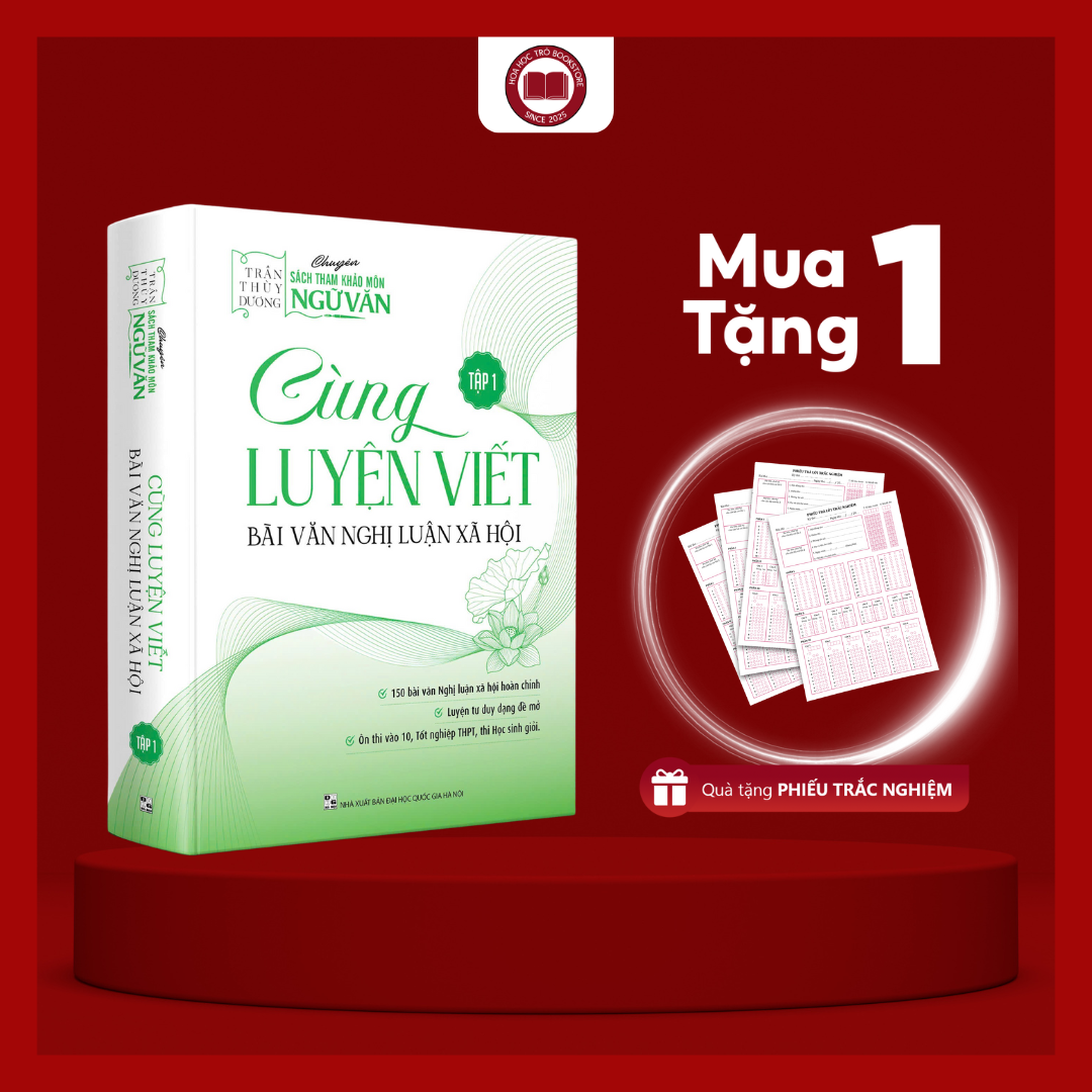 Sách - Cùng Luyện Viết Bài Văn Nghị Luận Xã Hội (Tập 1) - Cô Trần Thùy Dương