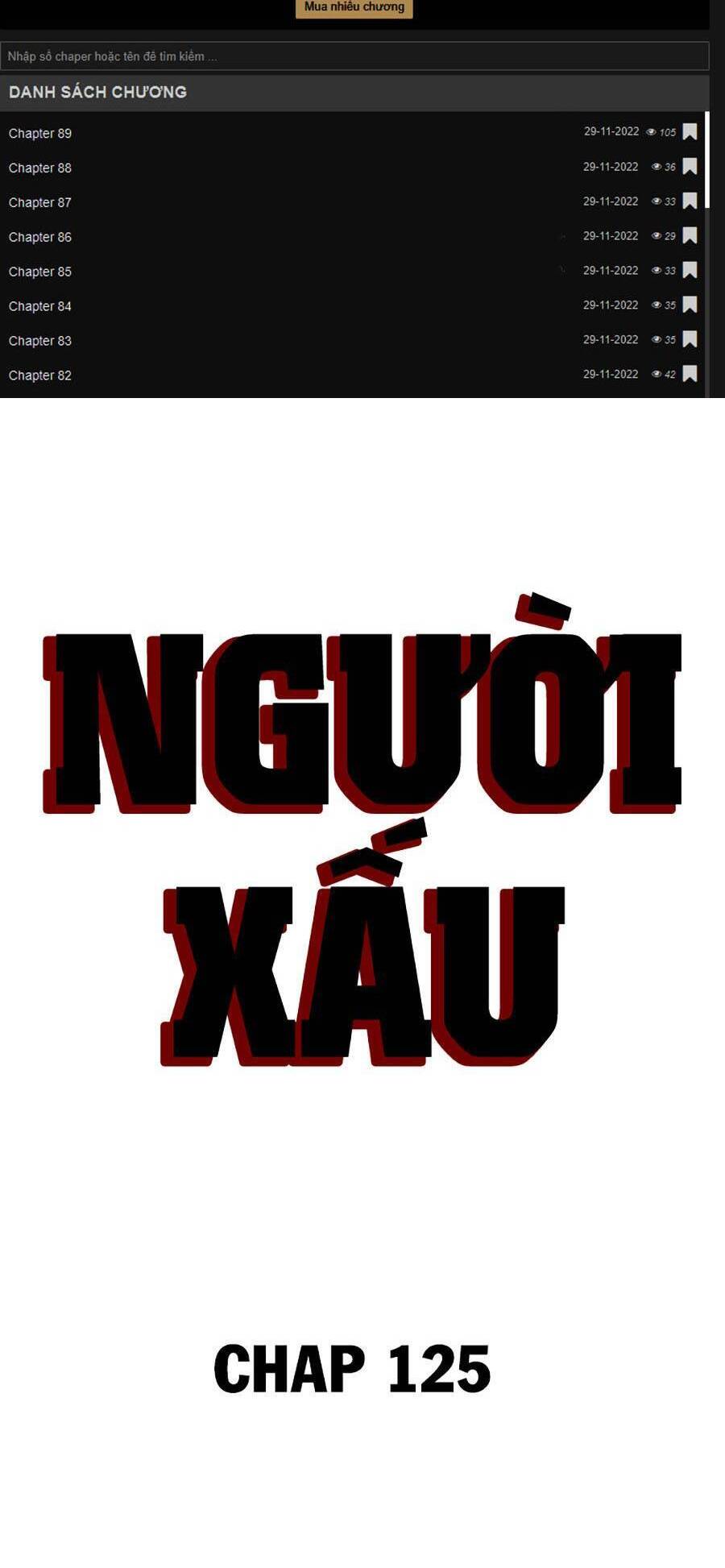 người xấu chapter 125 5
