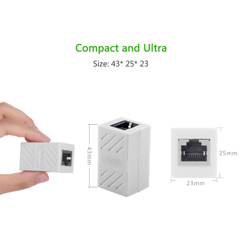 Đầu nối cáp mạng LAN RJ45 chính hãng Ugreen 20311 - Hàng Chính Hãng