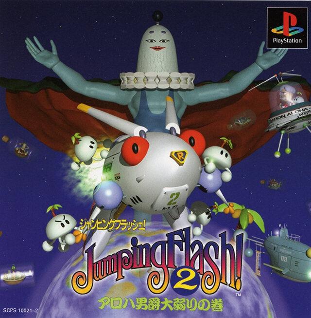 Bộ 2 Game ps1 jumping flash 1 và 2