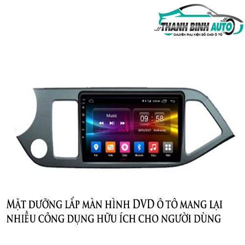 Mặt dưỡng màn hình DVD cho xe Vinfast