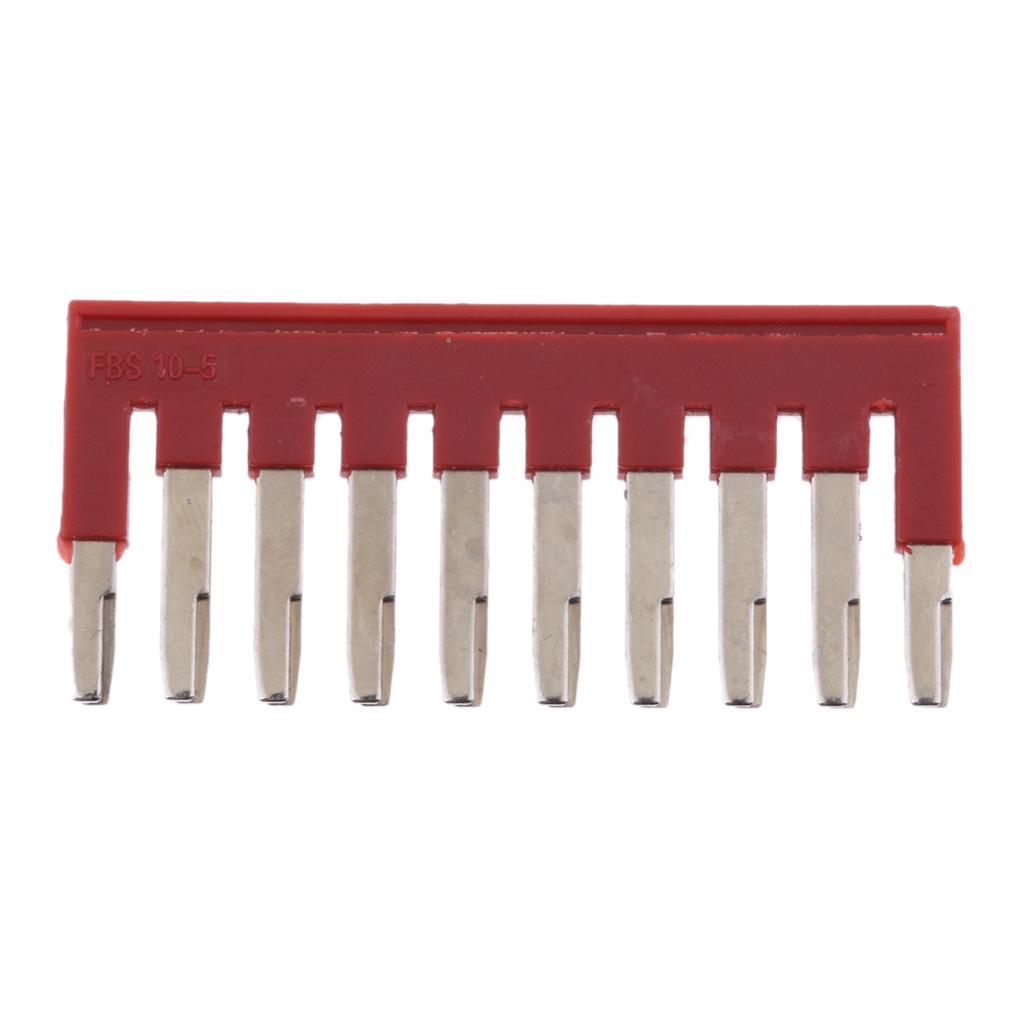 DIN Rail Terminal Block Ground Pack of 10 for DK2.5N Block