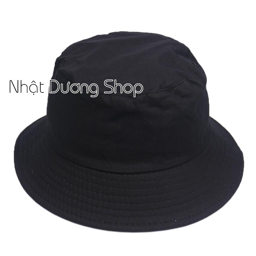 Nón bucket tai bèo thêu con gà trống - Đen chất liệu vải Cotton thoáng mát và nổi bật với họa tiết của nón