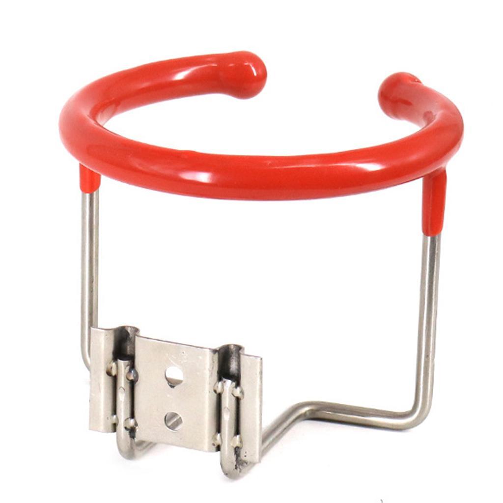 2x Universal Stainless Steel   Drink Holder for Marine, Yacht, Truck