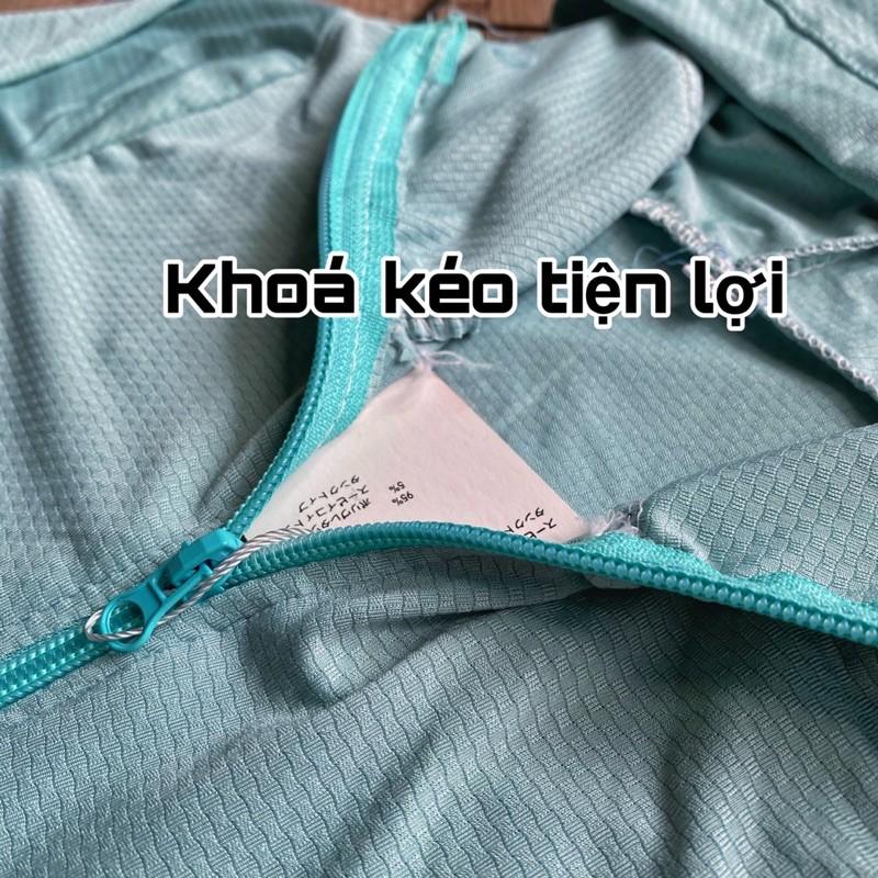 Áo chống nắng toàn thân cho bé vải thông hơi thoáng mát chống nắng chống tia UV