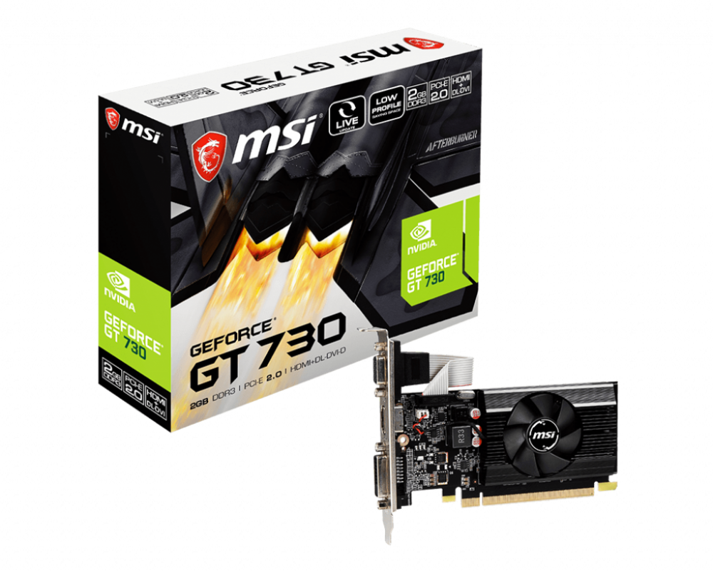 Card màn hình MSI N730K-2GD3/LP-Hàng chính hãng