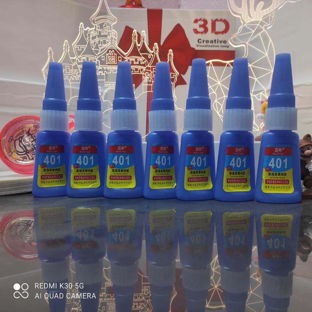 Keo 401 15ml , keo đính đá nail gắn dán móng tay siêu chắc