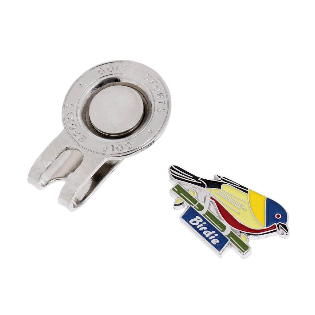 Hat Clip Golf Ball Marker Clip Onto Golf Cap Visor Gift