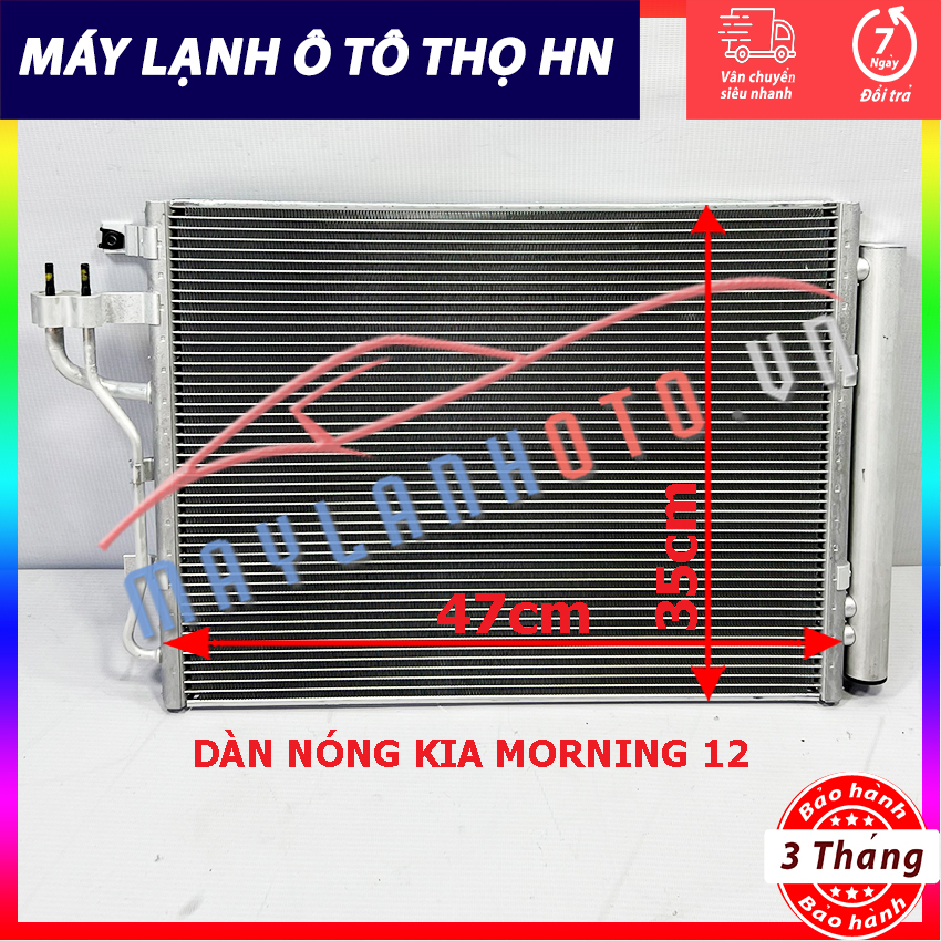 Dàn nóng Kia Morning 2012 Hàng xịn Hàn Quốc