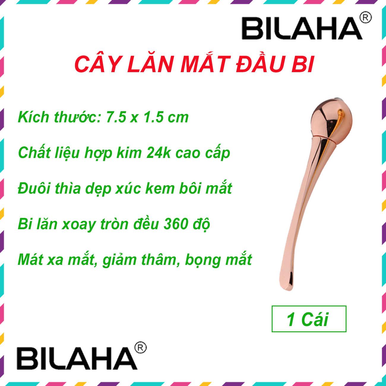 [Chọn màu] Cây massage mắt hợp kim tiện dụng, giảm thâm quầng, bọng mắt giúp mắt sáng tươi trẻ hơn, Màu Hồng