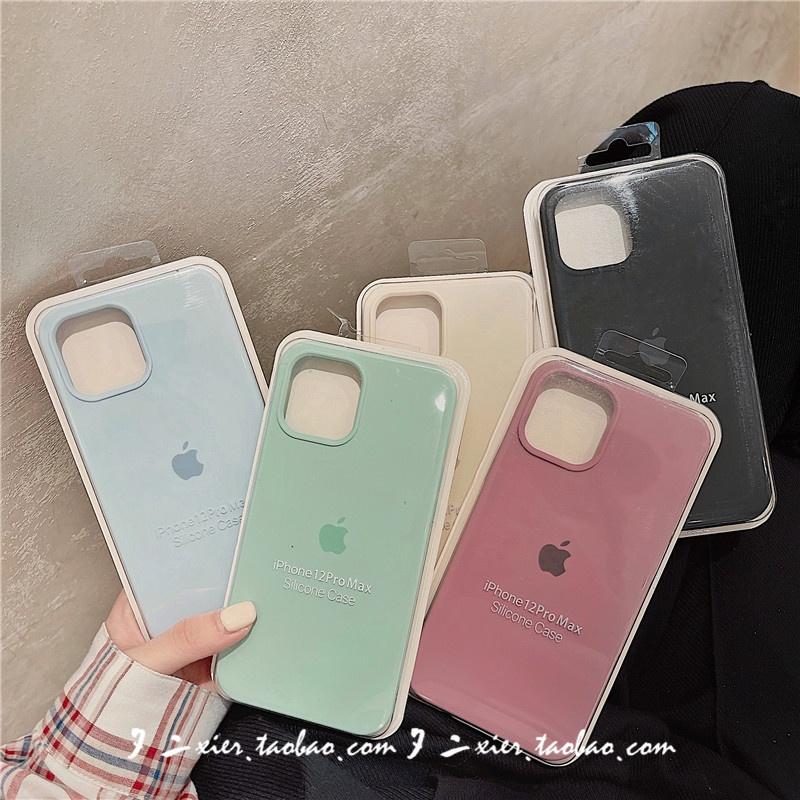 Ốp điện thoại silicon chống sốc màu trắng cổ điển thời trang cho iPhone 12 11 Pro Max Ix Xs Max Xr Se2 6 6s 7 8 Plus