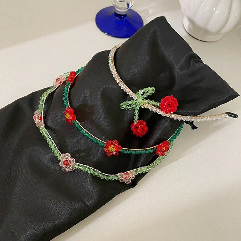 Băng Đô Cài Tóc Đính Đá Pha Lê nhân Tạo xinh xắn