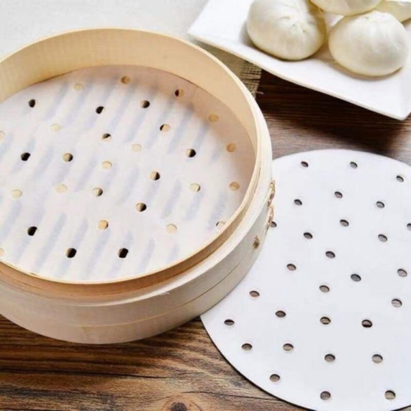 Set 200 tờ giấy nến đục lỗ 23cm