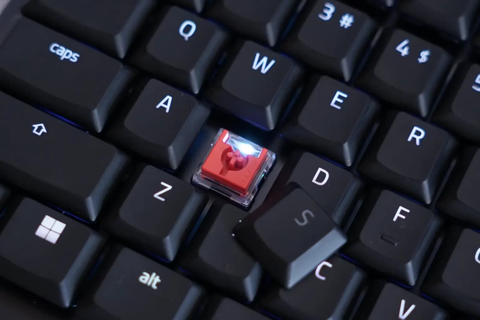 Bàn phím Gaming không dây Razer DeathStalker V2 Pro Tenkeyless Low Profile Optical - Hàng chính hãng
