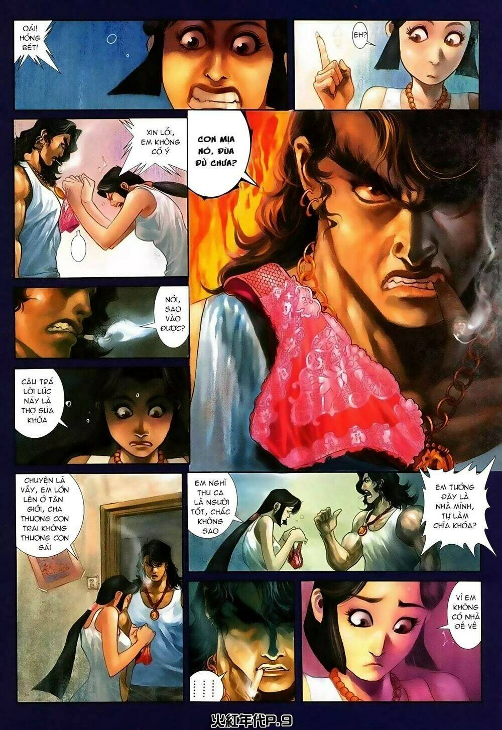 hỏa hồng niên đại hắc cốt đường chapter 124 6