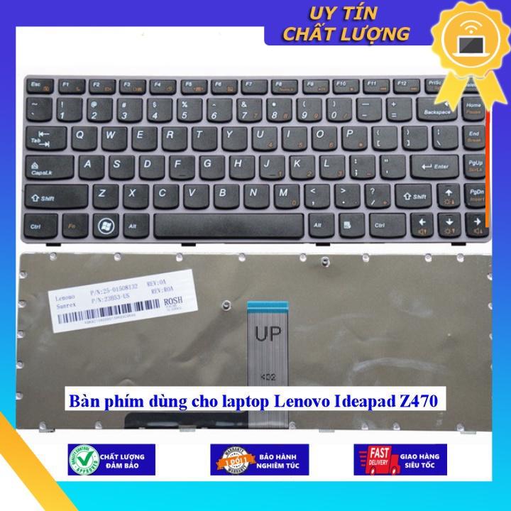 Bàn phím dùng cho laptop Lenovo Ideapad Z470  - Hàng Nhập Khẩu New Seal