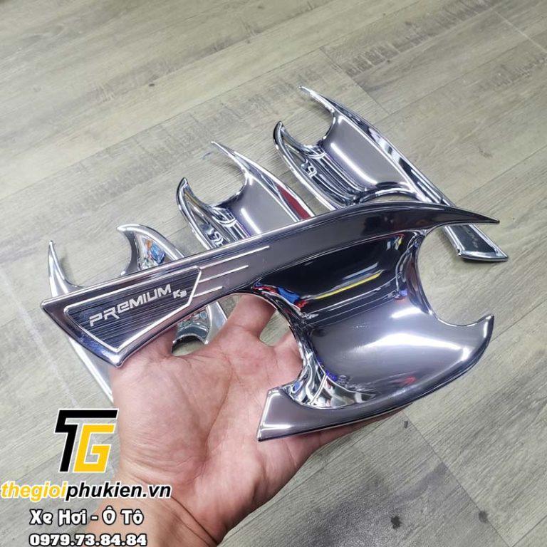 Bộ ốp tay nắm, hõm cửa xe Kia New K3 2022 mạ Crom