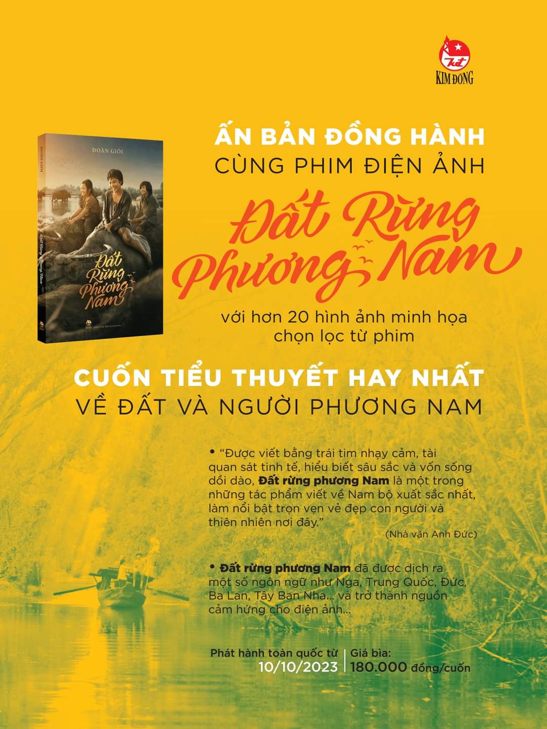 Đất Rừng Phương Nam - Cuốn Tiểu Thuyết Hay Nhất Về Đất Và Người Phương Nam
