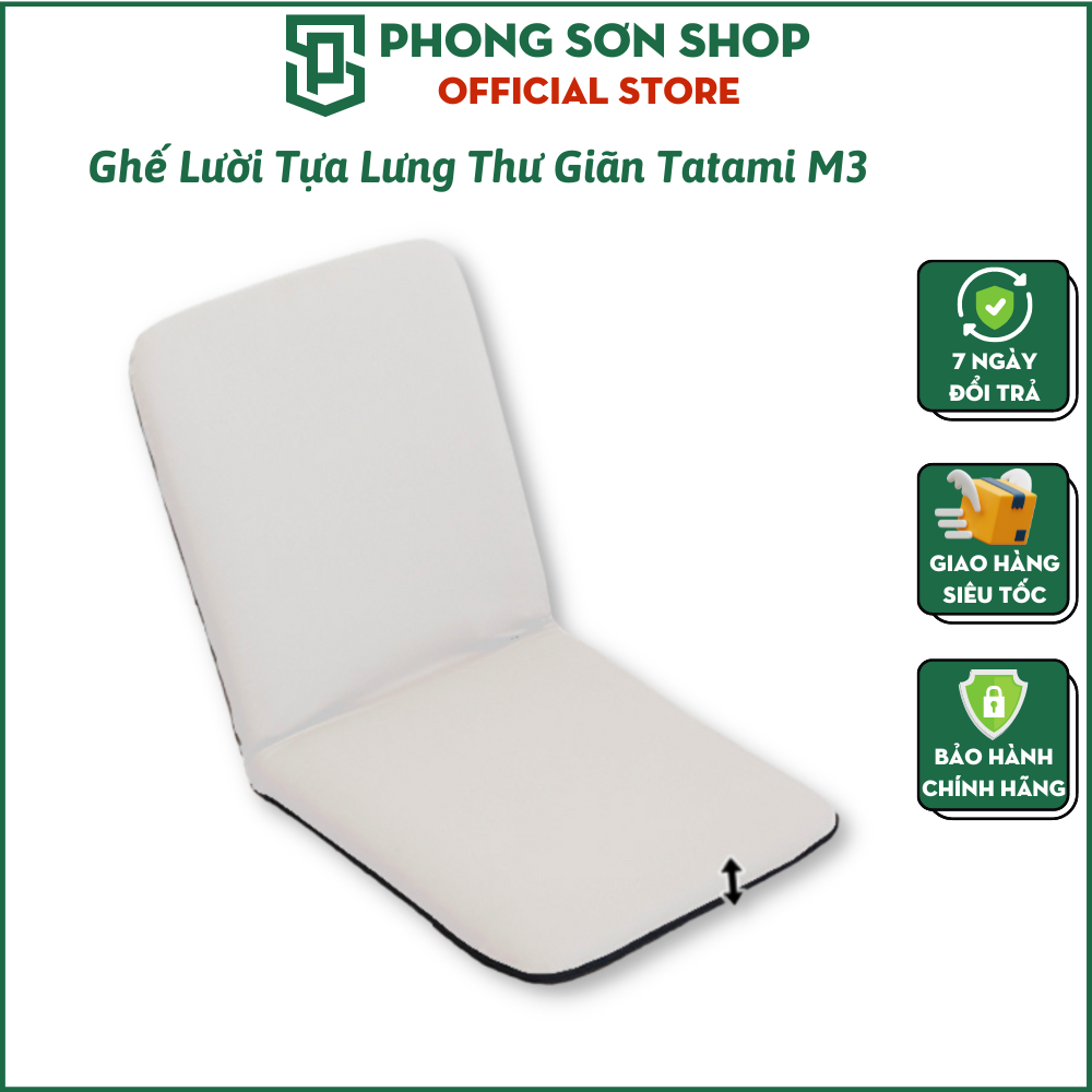 Ghế lười thư giãn Deyi M3, khung thép chắc chắn, đệm lõi bọt biển bọc kaki dễ dàng tháo rời vệ sinh, Ghế Tựa Lưng Ngồi Bệt Kiểu Tatami, Ghế Lười Thư Giãn, Làm Việc Tại Nhà Êm Ái Thoải Mái - Ghế Lười Cao Cấp Chính Hãng Phong Sơn Shop