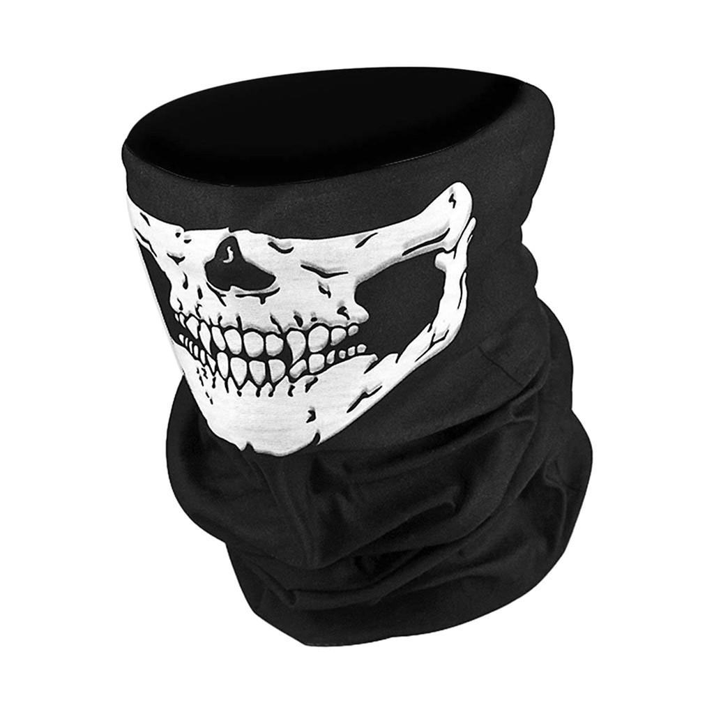 Găng Tay Chống Nắng Hở Ngón Thời Trang Và Khăn Đa Năng Đen