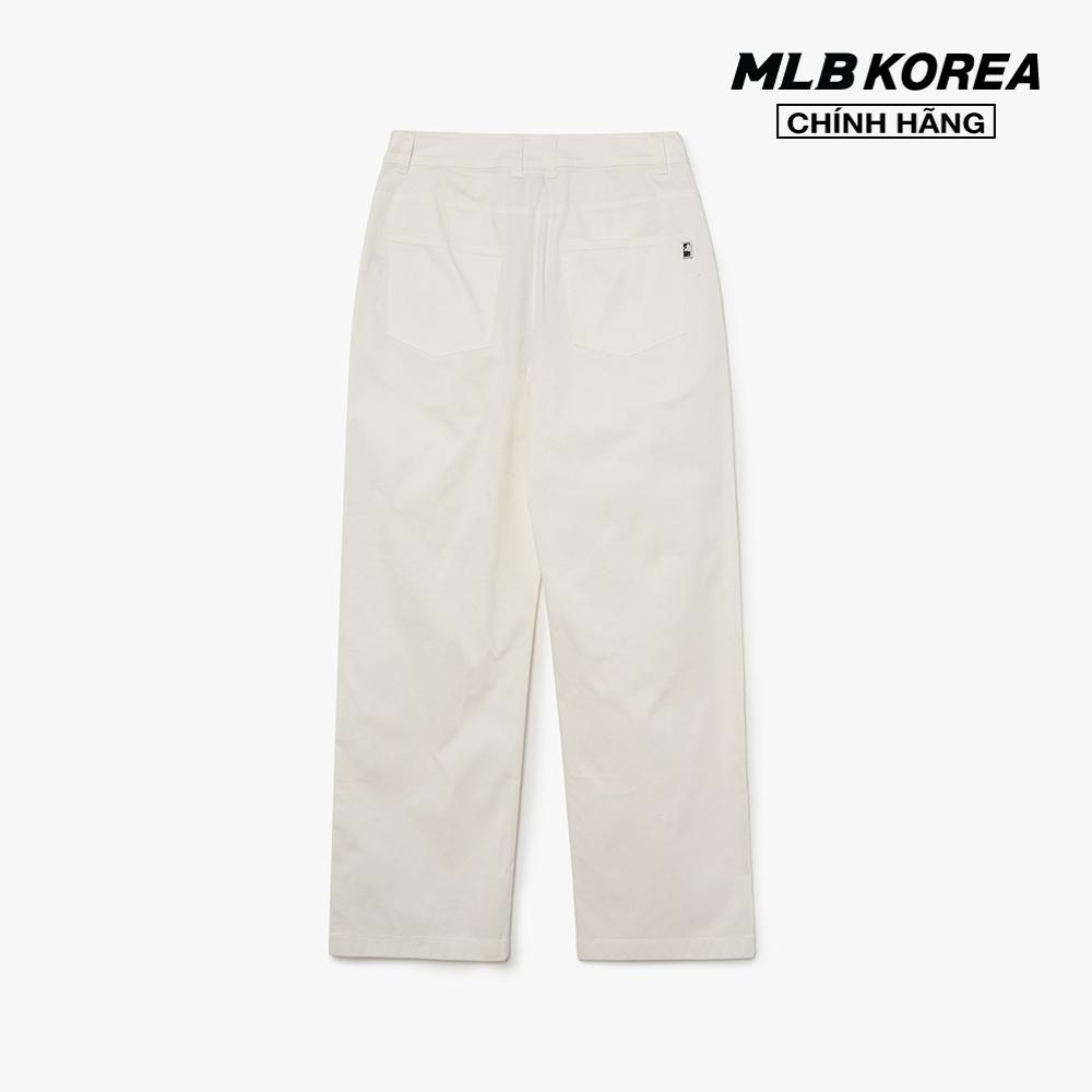 MLB - Quần cotton nữ phom suông Basic Medium Logo 3FWPB0131
