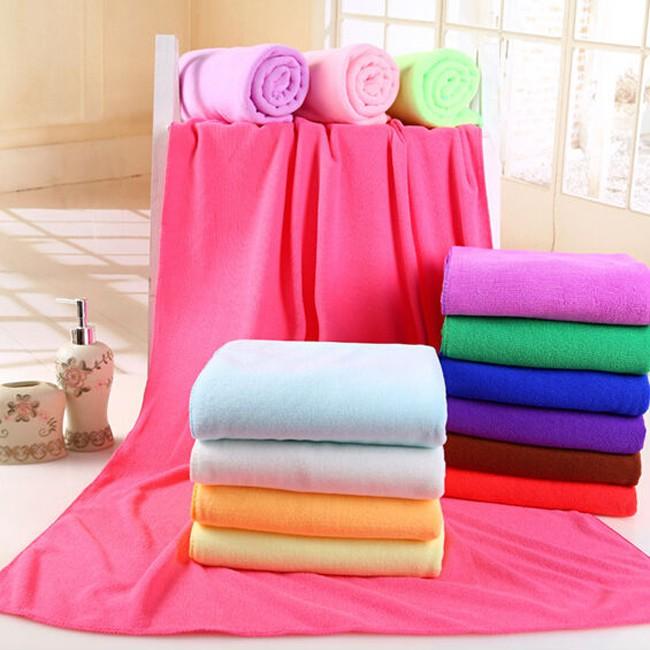 Set 3 khăn tắm dành cho nam và nữ giá rẻ khổ 140x70 (loại mỏng)