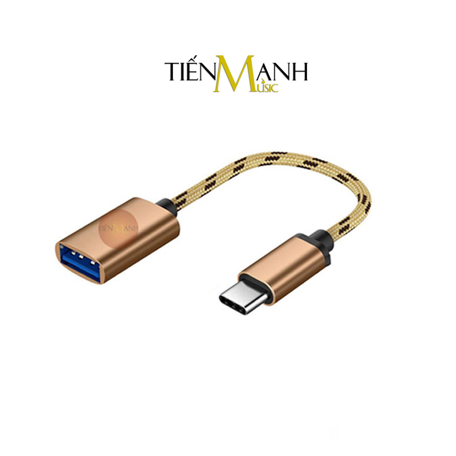 Dây Cáp OTG Type-C Và Micro USB - Chuyển Đổi USB-A Sang USB-C, Micro USB Cho Điện Thoại, Máy Tính Bảng Type C - Kèm Móng Gẩy DreamMaker
