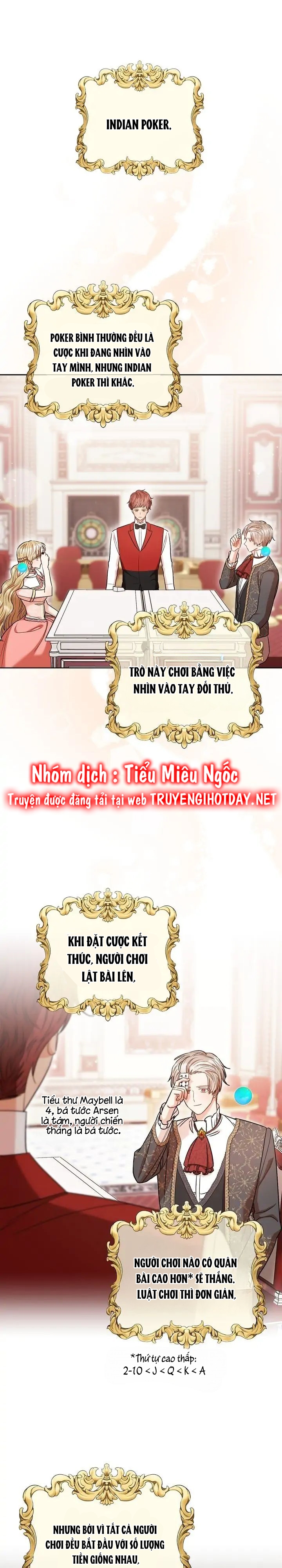tiểu thư của những lá bài chapter 34 22
