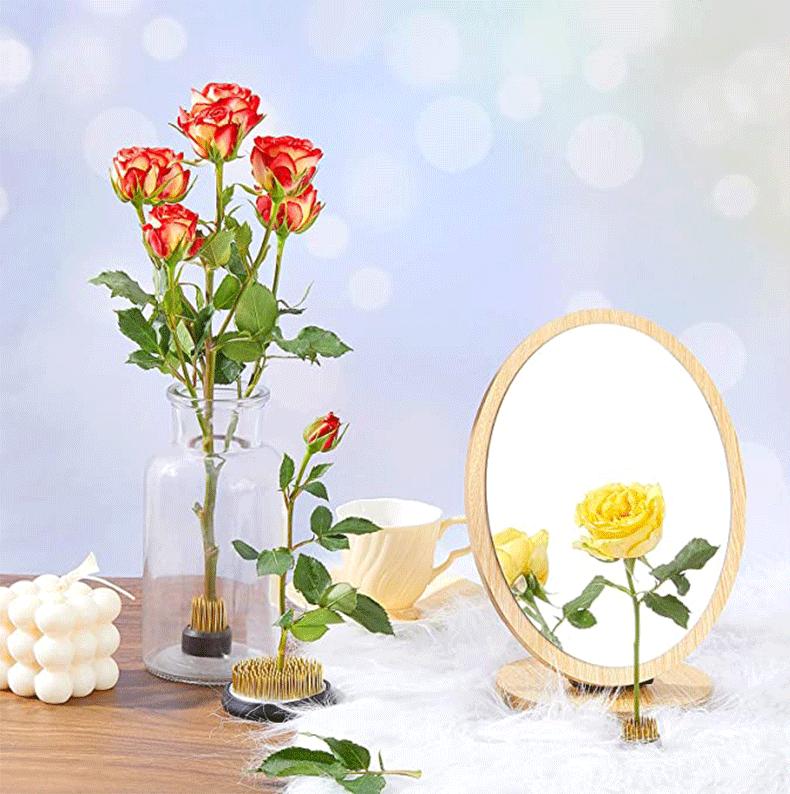 Ếch hoa, Bộ kẹp ghim tròn 4 món Giá đỡ cắm hoa