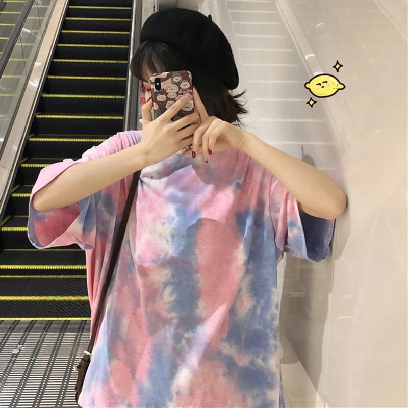 Áo thun nữ cổ tròn tay ngắn