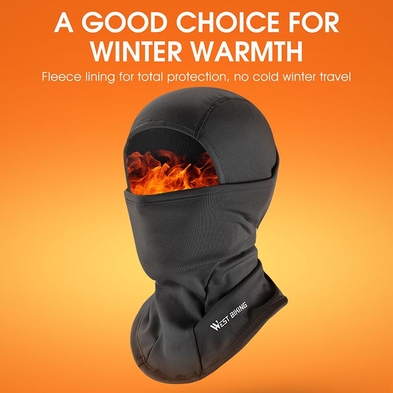 Tây đạp xe đi xe đạp mùa đông Lông cừu giữ ấm balaclava nam Color: 205 Light Gray