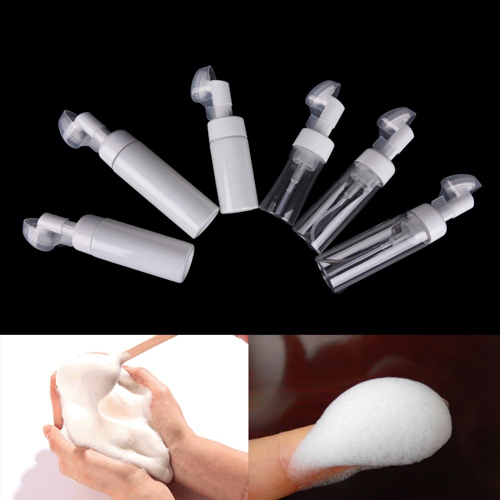 Chai PET rỗng đựng xà phòng/sữa rửa mặt bằng silicon tiện dụng