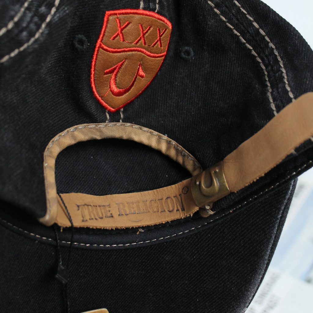 Nón nam, mũ lưỡi trai Ông Địa lửa phối vải jeans form đẹp thời trang đường phố