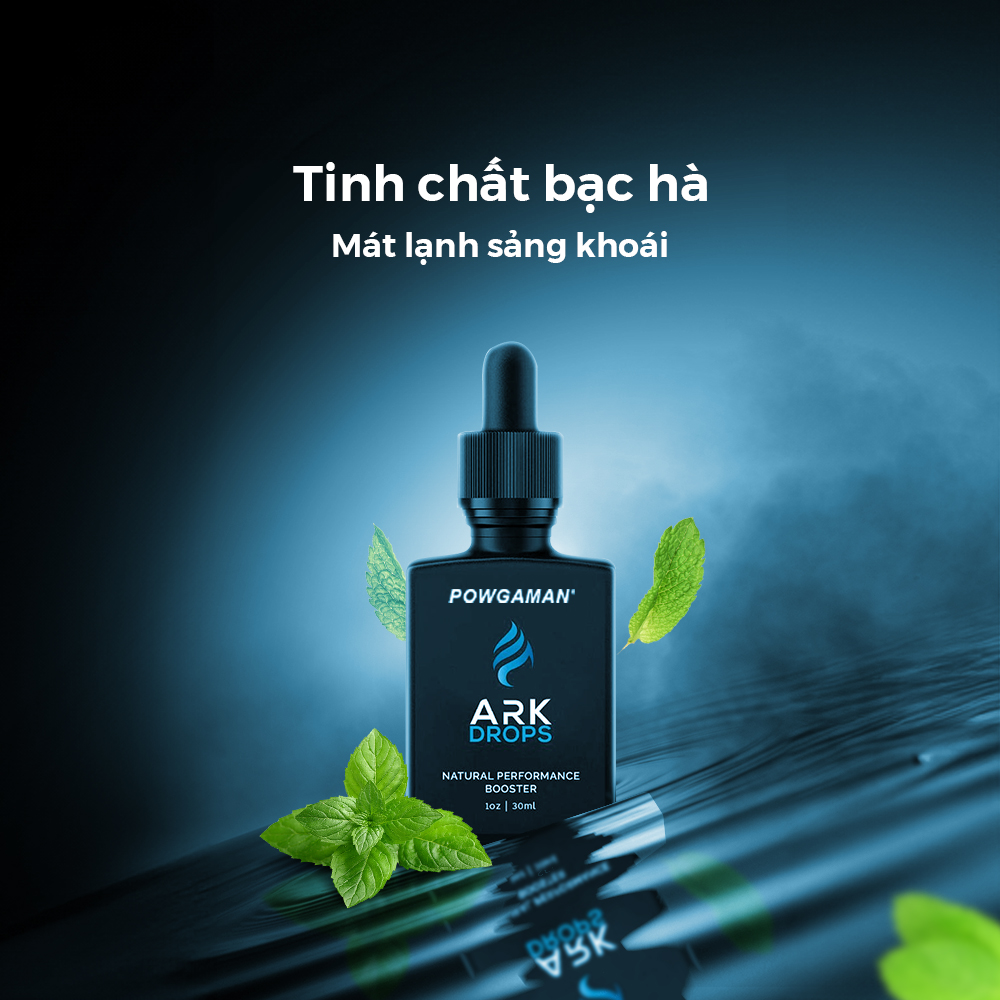 Tinh chất gia tăng cảm xúc Powgaman Ark Drops - Chai 30ml